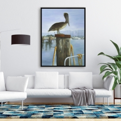 Framed 36 x 48 - Pelican