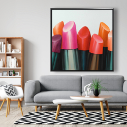 Framed 48 x 48 - Lipstick addict