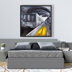 Framed 48 x 48 - Subway