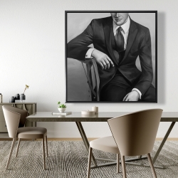 Framed 48 x 48 - Businessman