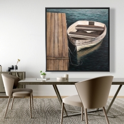 Encadré 48 x 48 - Bateau à rames