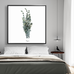 Framed 48 x 48 - Thyme leaves bundle - en