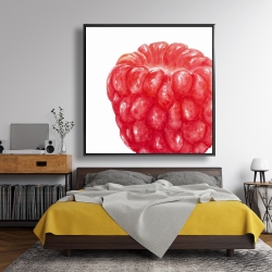 Encadré 48 x 48 - Framboise