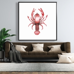 Framed 48 x 48 - Lobster