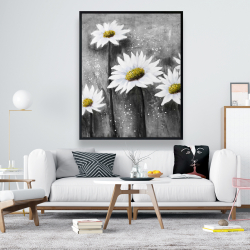 Framed 48 x 60 - Daisies