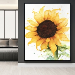 Encadré 48 x 60 - Tournesol