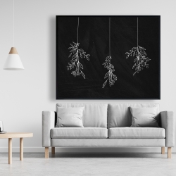 Framed 48 x 60 - Mistletoe