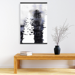 Magnetic 20 x 30 - Silhouettes of trees