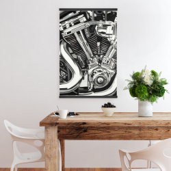 Magnetic 20 x 30 - Mechanism of a motorcycle