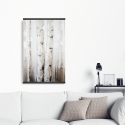 Magnetic 20 x 30 - Abstract white birches