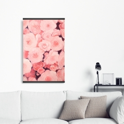 Magnetic 20 x 30 - Pink flower field