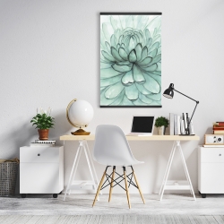 Magnetic 20 x 30 - Turquoise flower