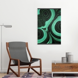 Magnetic 20 x 30 - Malachite stone