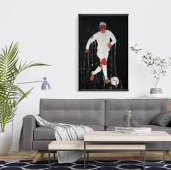 Magnétique 20 x 30 - Joueur de soccer