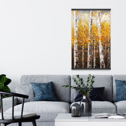 Magnetic 20 x 30 - Birches by sunny day