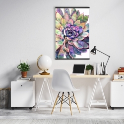 Magnetic 20 x 30 - Multicolored succulent 