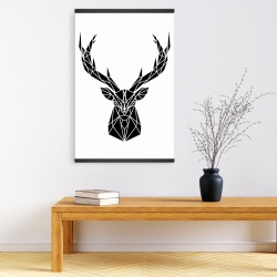 Magnetic 20 x 30 - Geometric deer head