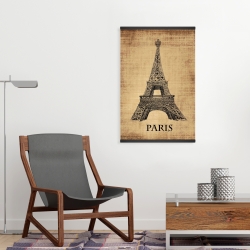 Magnetic 20 x 30 - Eiffel tower illustration