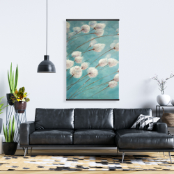 Magnetic 28 x 42 - Cotton grass plants in the wind