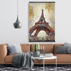 Magnétique 28 x 42 - Tour eiffel abstraite