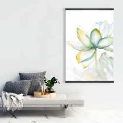 Magnetic 28 x 42 - Abstract lotus flower