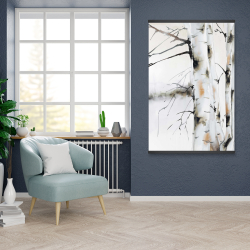 Magnetic 28 x 42 - Winter birches