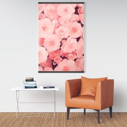 Magnetic 28 x 42 - Pink flower field