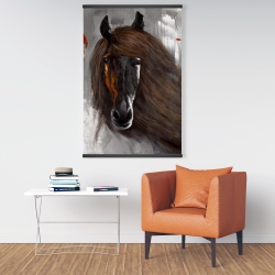 Magnetic 28 x 42 - Proud brown horse