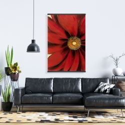 Magnetic 28 x 42 - Red daisy