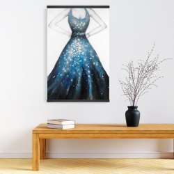 Magnetic 20 x 30 - Blue princess dress