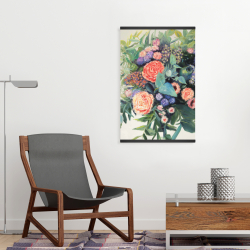 Magnétique 20 x 30 - Mélodie de fleurs