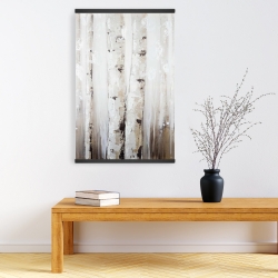 Magnetic 20 x 30 - Abstract white birches