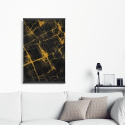 Magnetic 20 x 30 - Black and gold marble