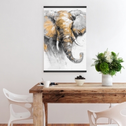 Magnetic 20 x 30 - Beautiful golden elephant