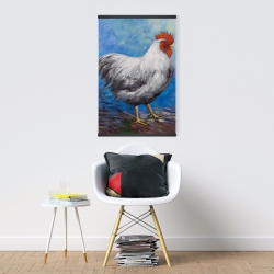 Magnetic 20 x 30 - Grey rooster