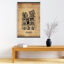 Magnetic 20 x 30 - Notre-dame de paris illustration