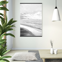 Magnetic 28 x 42 - Monochrome tropical sunset