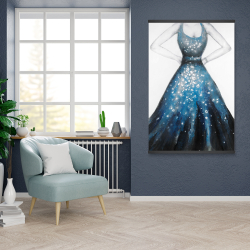 Magnetic 28 x 42 - Blue princess dress
