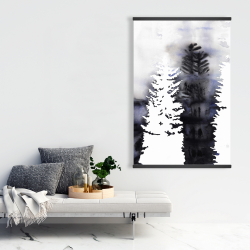 Magnetic 28 x 42 - Silhouettes of trees