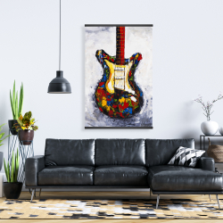 Magnetic 28 x 42 - Colorful guitar