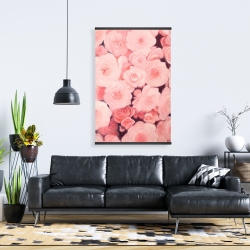 Magnetic 28 x 42 - Pink flower field