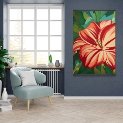 Magnetic 28 x 42 - Blooming daylilies