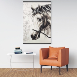 Magnetic 28 x 42 - Alpha the white horse