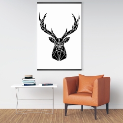 Magnetic 28 x 42 - Geometric deer head