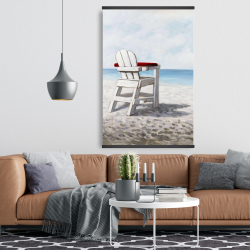 Magnetic 28 x 42 - White beach chair