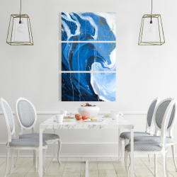 Canvas 24 x 36 - Abstract wave in motion