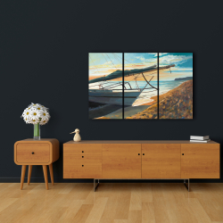 Canvas 24 x 36 - Peaceful seaside