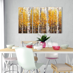 Canvas 24 x 36 - Birches by sunny day