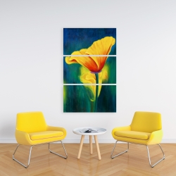 Canvas 24 x 36 - Superb contrast flowers