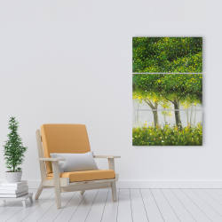 Canvas 24 x 36 - Forest by summer